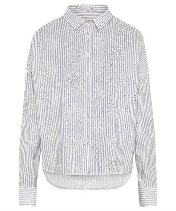 0039 Italien Bluse mit Lochstickerei Lucy