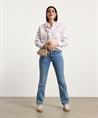 0039 Italien Übergröße Bluse Schmetterlinge Lucy