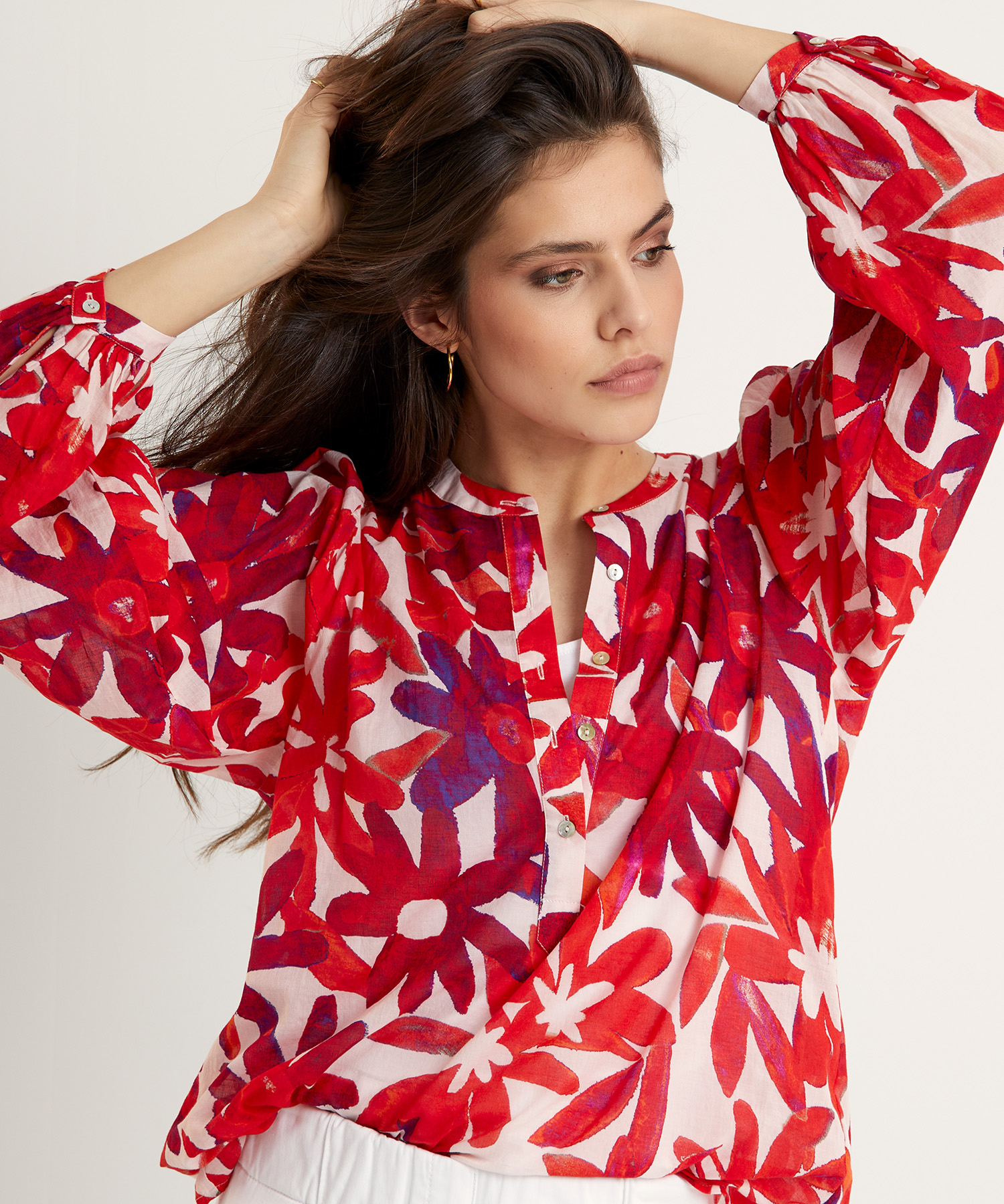 bluse blumen