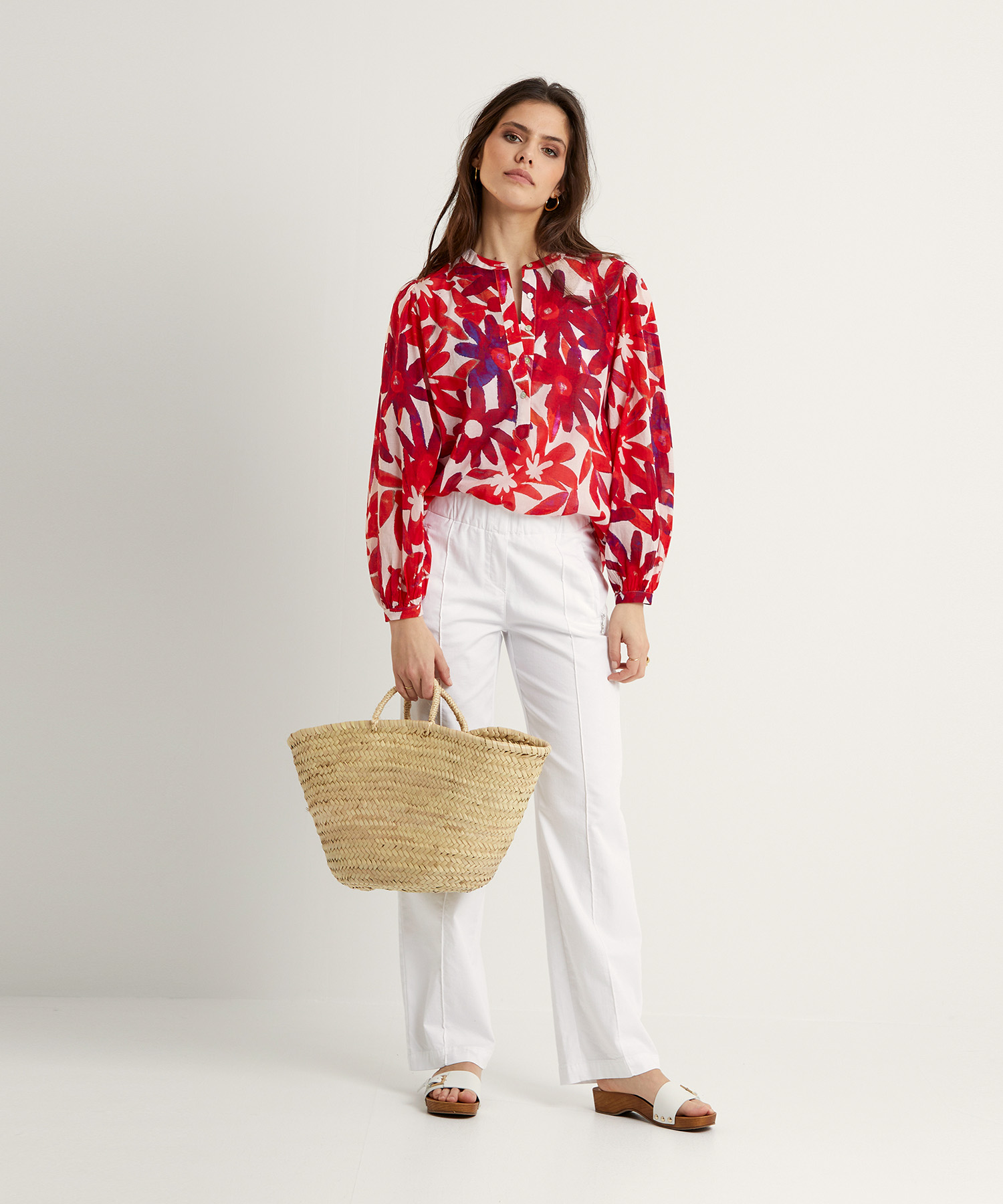 bluse blumen