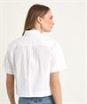 0039 ITALY kurze Popeline-Bluse