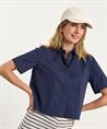 0039 ITALY kurze Popeline-Bluse