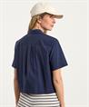 0039 ITALY kurze Popeline-Bluse