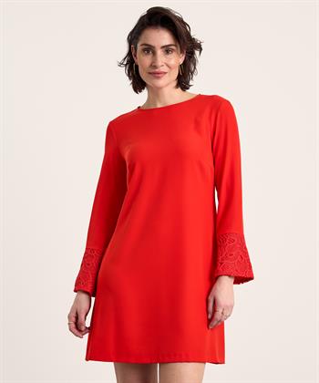 Ana Alcazar Kleid Spitzenärmel