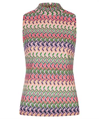 Ana Alcazar Neckholder-Top missoni stricken