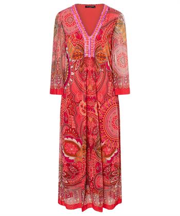 Ana Alcazar Netzkleid Ziersteine