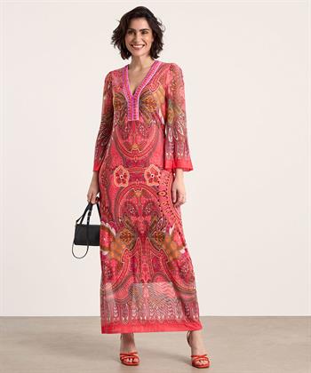 Ana Alcazar Netzkleid Ziersteine