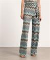 Ana Alcazar Palazzo Hose Zickzack Lurex
