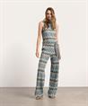Ana Alcazar Palazzo Hose Zickzack Lurex