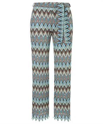 Ana Alcazar Palazzo Hose Zickzack Lurex