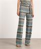 Ana Alcazar Palazzo Hose Zickzack Lurex
