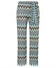 Ana Alcazar Palazzo Hose Zickzack Lurex