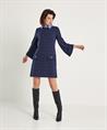 Ana Alcazar Retro gemustertes Jacquard-Kleid