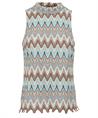 Ana Alcazar Top Zickzack Lurex