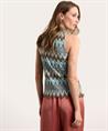 Ana Alcazar Top Zickzack Lurex