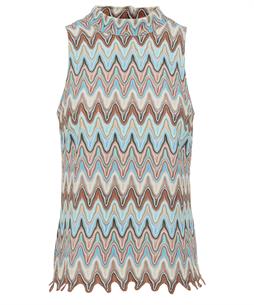 Ana Alcazar Top Zickzack Lurex