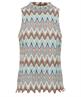 Ana Alcazar Top Zickzack Lurex