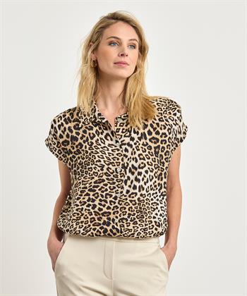 Beaumont-Bluse mit Leopardenmuster Mariska