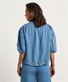 Beaumont Bluse weichem Jeansstoff Fae