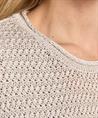 Beaumont durchbrochener Pullover lurex Hearty