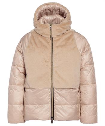 Beaumont fake fur Daunenjacke