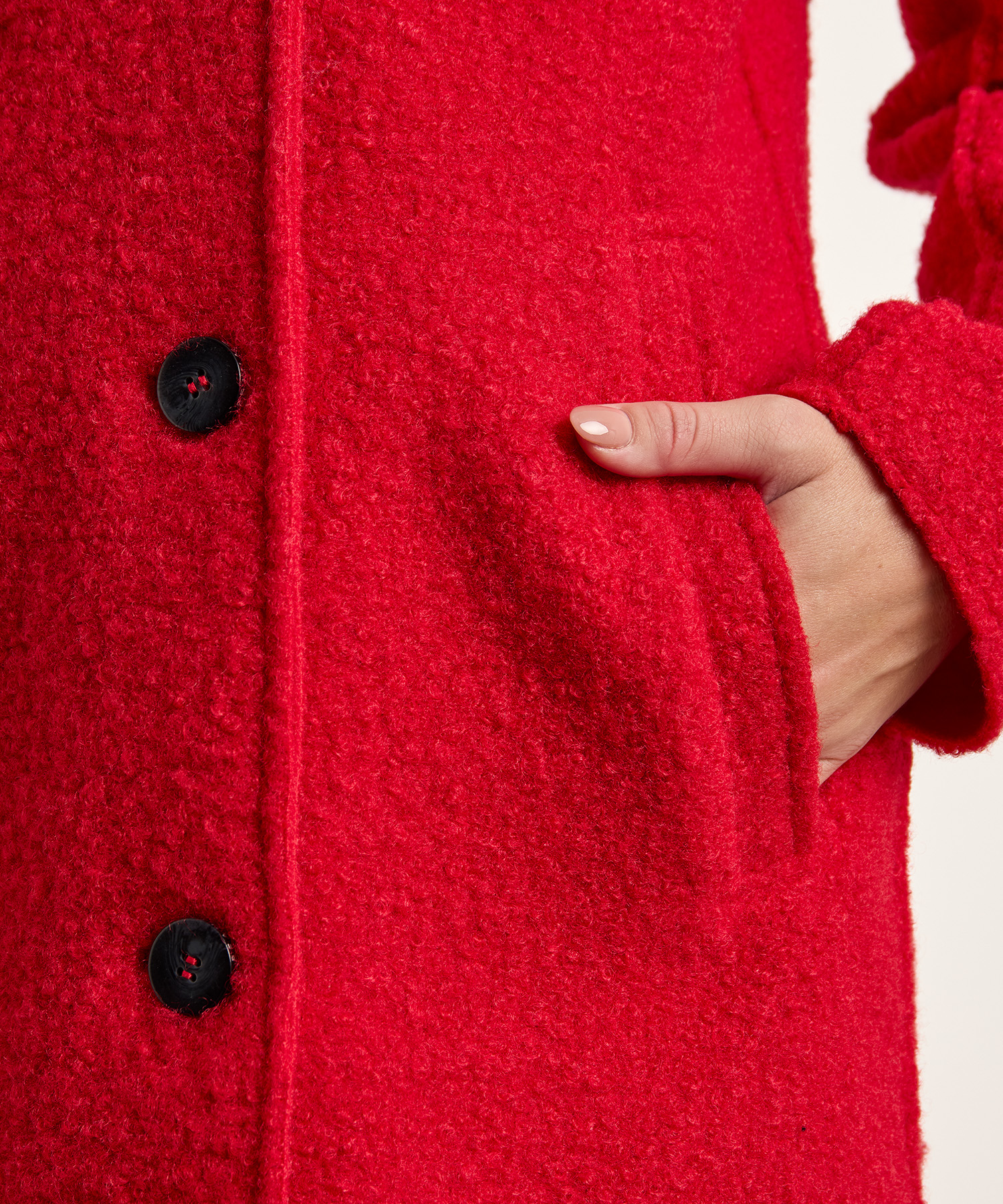 Beaumont Mantel bouclé Boa von jacken