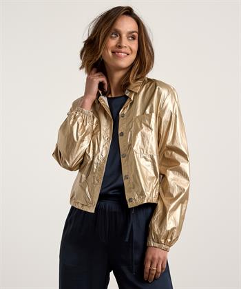 Beaumont Metallic Blouson Cleo