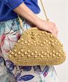 Beck Söndergaard Raffia Tasche Perlen