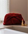 Beck Söndergaard Samt Clutch mit Schleife Bonita