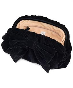 Beck Söndergaard Samt Clutch mit Schleife Bonita