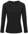 BeOne Basic Shirt Langarm Figurnaht