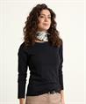 BeOne Basic Shirt Langarm Figurnaht