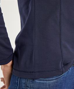 BeOne Basic Shirt Langarm Figurnaht