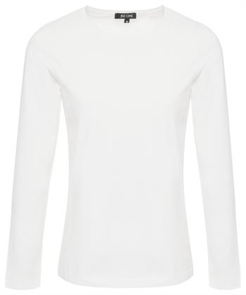 BeOne Basic Shirt Langarm Figurnaht