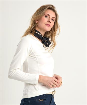 BeOne Basic Shirt Langarm Figurnaht