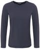 BeOne Basic Shirt Langarm Figurnaht