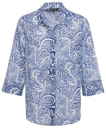 BeOne Baumwoll-Voile Bluse Paisley