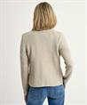 BeOne Blazer Strickjacke geprägtes Gestrick