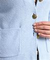 BeOne Blazer Strickjacke geprägtes Gestrick