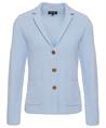 BeOne Blazer Strickjacke geprägtes Gestrick