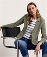 BeOne Blazer Strickjacke geprägtes Gestrick