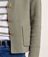 BeOne Blazer Strickjacke geprägtes Gestrick
