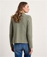 BeOne Blazer Strickjacke geprägtes Gestrick