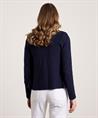 BeOne Blazer Strickjacke geprägtes Gestrick