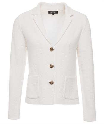 BeOne Blazer Strickjacke geprägtes Gestrick