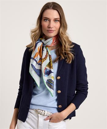 BeOne Blazer Strickjacke geprägtes Gestrick