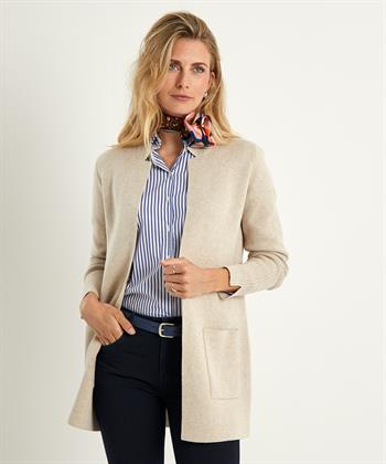 BeOne Blazer Strickjacke halblang spitz gestrickt