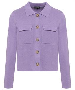 BeOne Blazer-Strickjacke kurz spitz zulaufend