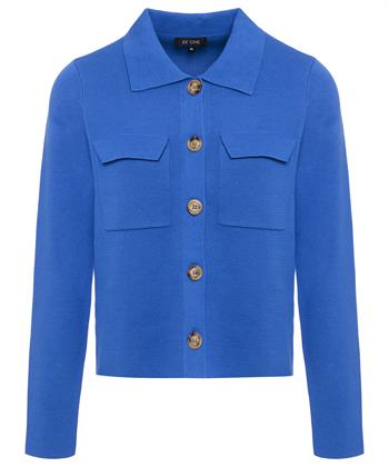 BeOne Blazer-Strickjacke kurz spitz zulaufend