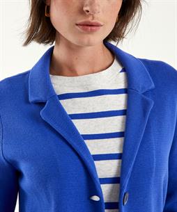 BeOne Blazer Strickjacke pointaknit lang